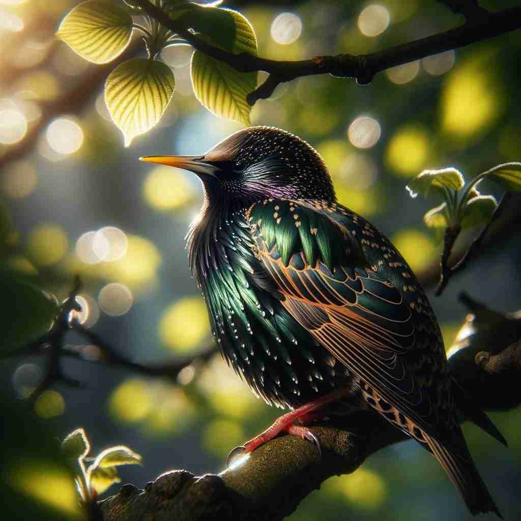 Unique Behavior of Starlings in Flight: The Fascinating Wing Shaking