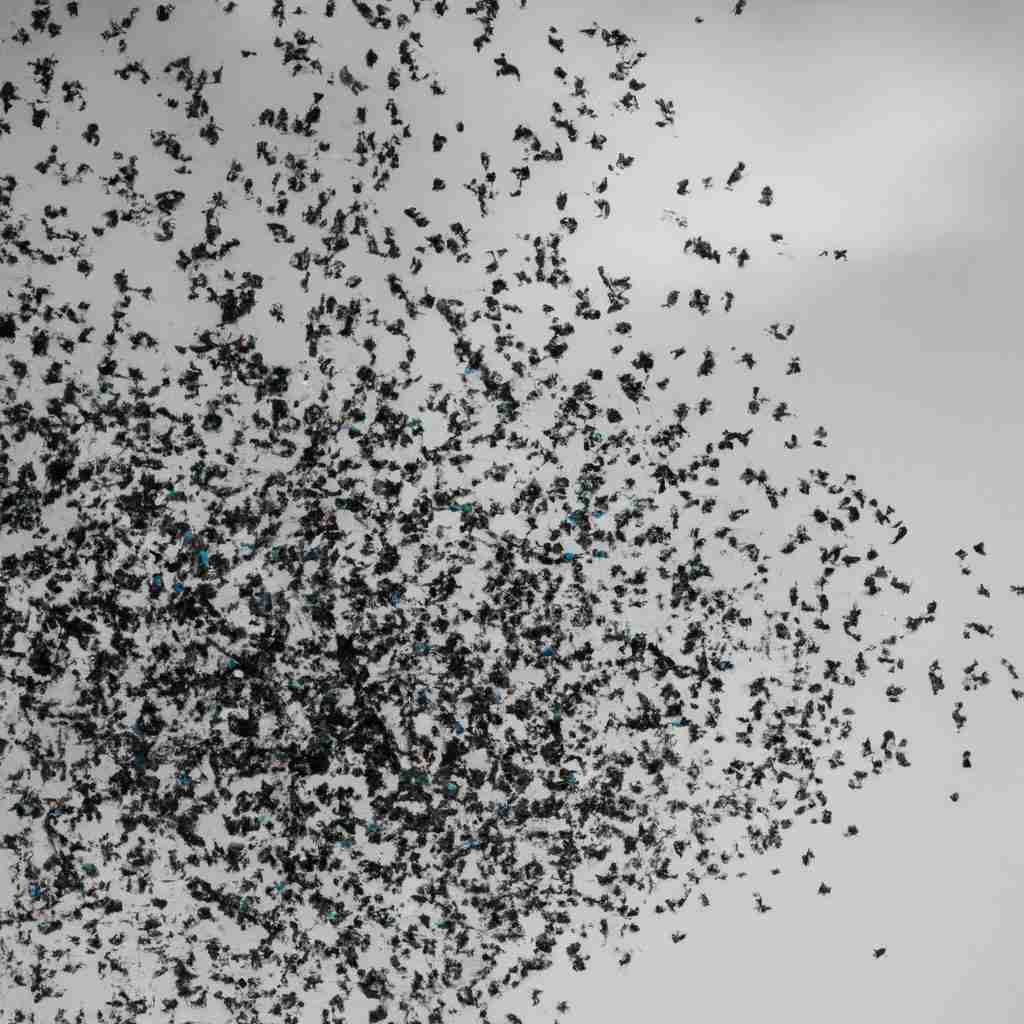 Flock of Starlings: Synchronized Flight Patterns and Survival Strategies to Avoid Diving Falcons Flock of Starlings: Synchronized Flight Patterns and Survival Strategies to Avoid Diving Falcons