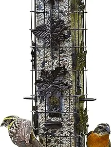 2LB Perky-Pet 336-1SR Squirrel-Be-Gone Bird Feeder – Squirrel Proof Outdoor Wild Bird Feeder with Weight-Activated Perches 2LB Perky-Pet 336-1SR Squirrel-Be-Gone Bird Feeder – Squirrel Proof Outdoor Wild Bird Feeder with Weight-Activated Perches