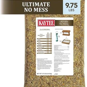 Kaytee Ultimate No Mess Wild Bird Food Seed – Ideal for Cardinals, Finches, Chickadees, Nuthatches, Woodpeckers, Grosbeaks, Juncos, and Other Colorful Songbirds – 9.75 Pound Kaytee Ultimate No Mess Wild Bird Food Seed – Ideal for Cardinals, Finches, Chickadees, Nuthatches, Woodpeckers, Grosbeaks, Juncos, and Other Colorful Songbirds – 9.75 Pound